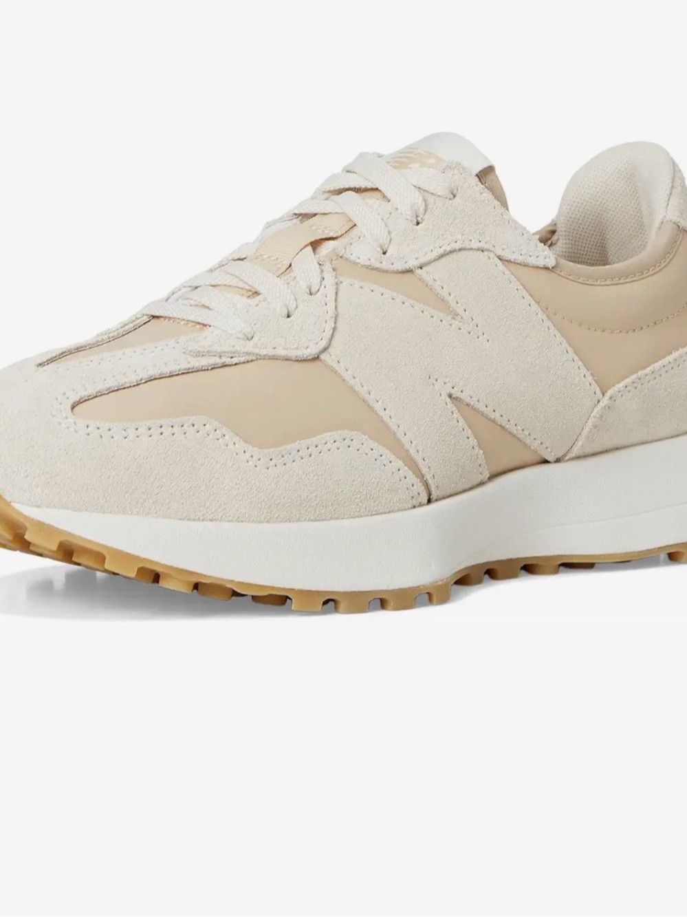 New Balance 327 Women's Sneakers - rare Bisque Desert Clay color (from Anthro) - Picture 3 of 12